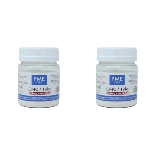 PME CMC/Tylo (Blütenpuder), 55 g (Packung mit 2) von PME