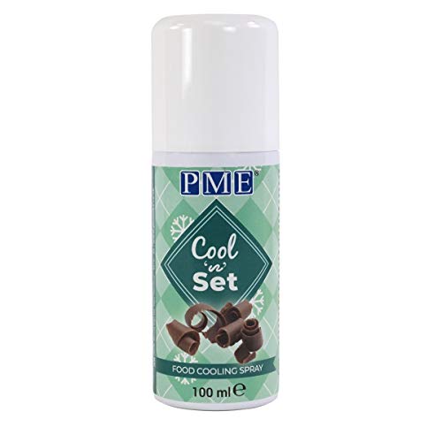 PME Cool n Set Freeze Spray for Chocolate Making and Cake Decorations, 50 ml von PME