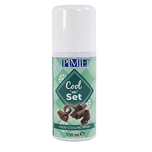 PME Cool n Set Freeze Spray for Chocolate Making and Cake Decorations, 50 ml von PME