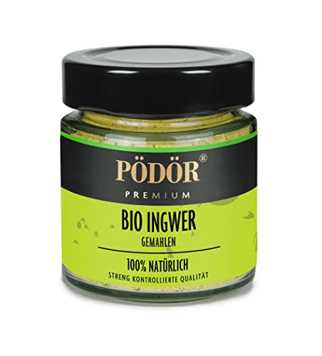 PÖDÖR - Bio Ingwer gemahlen (120g) von PÖDÖR