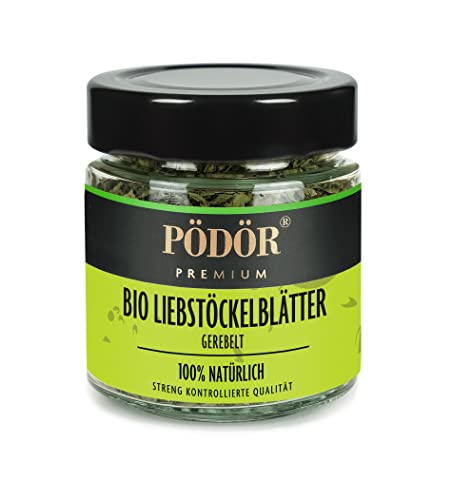 PÖDÖR - Bio Liebstöckelblätter gerebelt (50g) von PÖDÖR