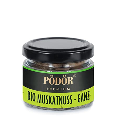 PÖDÖR - Bio Muskatnuss ganz (200g) von PÖDÖR