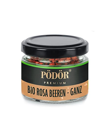 PÖDÖR - Bio Rosa Beeren - ganz (100g) von PÖDÖR