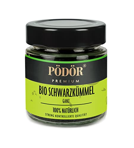 PÖDÖR - Bio Schwarzkümmel - ganz (190g) von PÖDÖR