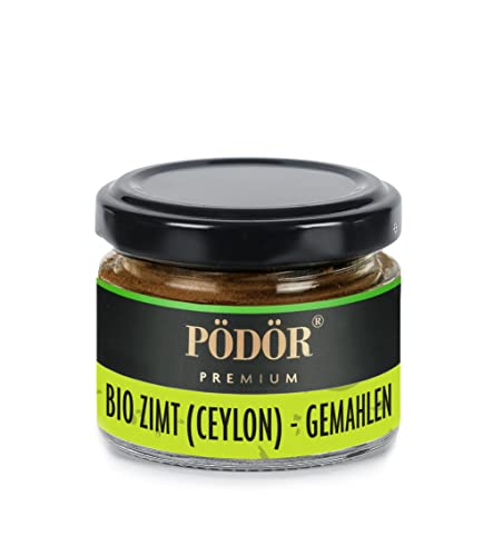 PÖDÖR - Bio Zimt (Ceylon) - gemahlen (60g) von PÖDÖR