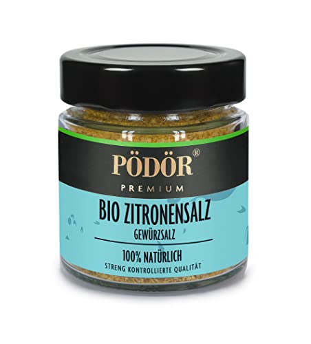 PÖDÖR - Bio Zitronensalz - Gewürzsalz (140) von PÖDÖR