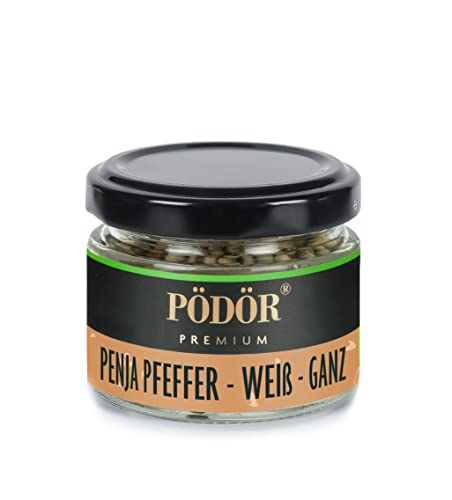 PÖDÖR - Penja Pfeffer - schwarz - ganz (100g) von PÖDÖR