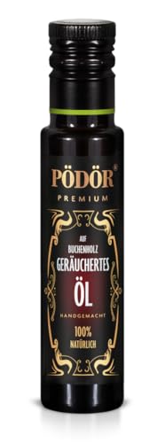 PÖDÖR - Rauchöl - kaltgeräuchert auf Buchenholz (250 ml) von PÖDÖR