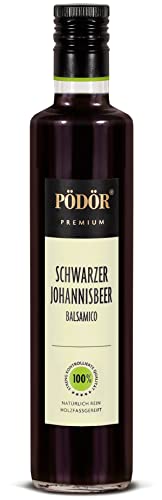 PÖDÖR - Schwarzer Johannisbeer Balsamico 500 ml von PÖDÖR