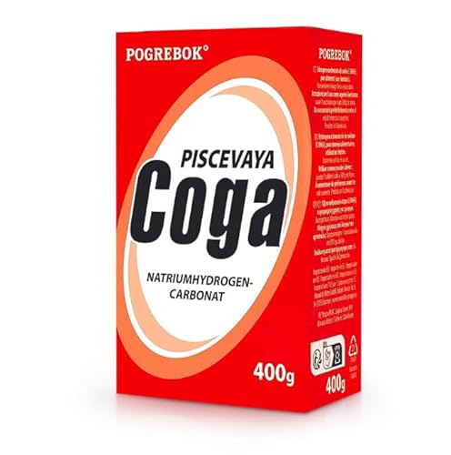 POGREBOK Soda Pulver 3er Pack (3 x 400g) Backsoda Natron Natriumhydrogencarbonat von POGREBOK