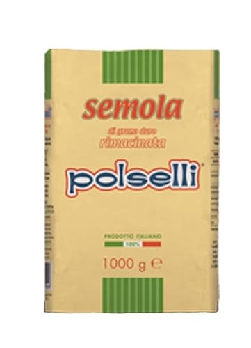 POLSELLI DURUM WEIZEN SEMOLINA RIMACINATA KG. 1 von POLSELLI