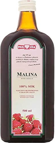 +Himbeersaft 100% ohne Zucker 500 ml Polska Roża von POLSKA ROŻA