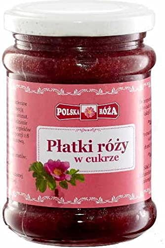 Rosenblätter in Zucker 320 g Polska Roża von POLSKA ROŻA