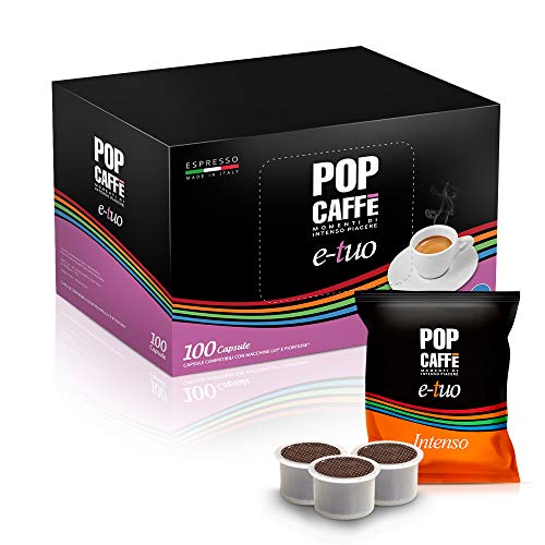 50 Kapseln e-tuo Produkte Fior fiorecoop Mischung 1 Intenso von POP CAFFE'