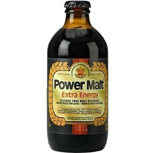 POWERMALT - Alkoholfreies Malz Getränk, 24er pack (24 X 330 ML) von POWERMALT