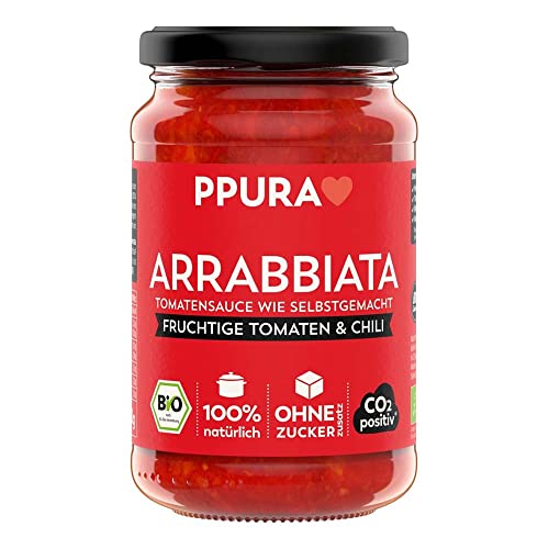 PPURA - Sugo Tomatensauce Arrabbiata bio - 0,34 kg - 6er Pack von PPURA