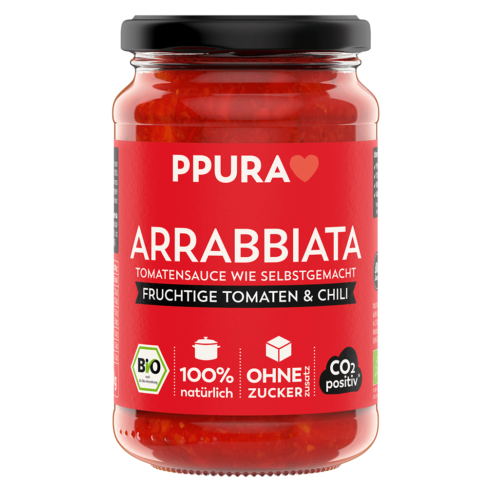Bio Tomaten Sugo Arrabbiata von PPura