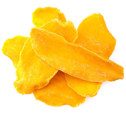 Mangoscheiben getrocknet Premium Saftig, 700 gr. mangostreifen, ungeschwefelt, natürliche, Exotischer Geschmack aus Thailand, von Natural Welt. von PREMIUM QUALITÄT NATURAL WELT