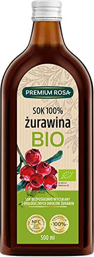 Cranberrysaft 100% ohne zucker BIO 500 ml Premium Rosa von PREMIUM ROSA