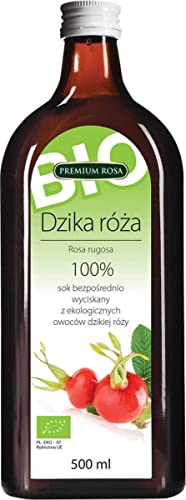 Wildrosensaft 100% BIO B/C 500ml von PREMIUM ROSA