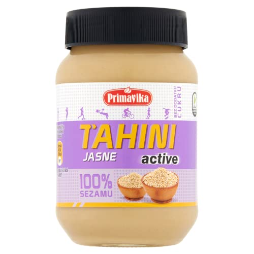 Tahini hell active 100% Sesam ohne Zucker 60 g Primavika von PRIMAVIKA