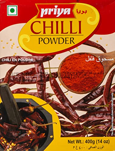 PRIYA FOODS Chilipulver, 400 g von Priya