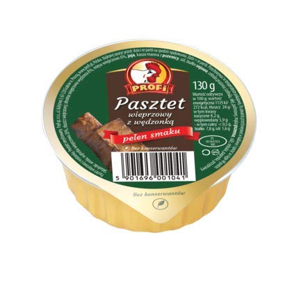 Profi Pasztet Schweineleberbrotaufstrich mit Speck 130g von PROFI