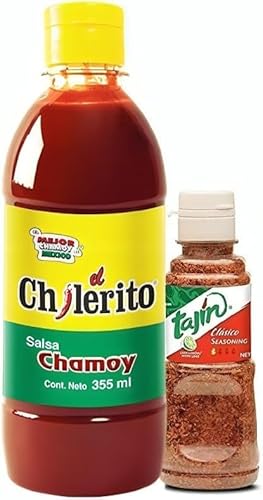 Chilerito Mexikanische Chamoy-Sauce 355 ml + Tajin Classic – mexikanisches Gewürz - Pack Promoo von PROMOO