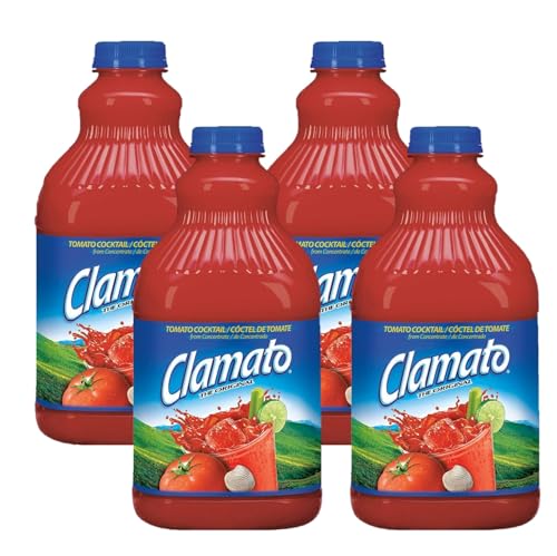 Clamato Tomatencocktail-Konzentrat, 4 Stück x 946 ml, Packung Promoo von PROMOO