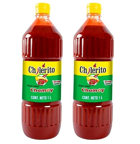 El Chilerito - Köstliche Sauce mit Chamoy-Geschmack 1L X2 Einheiten -Pack Promoo von PROMOO