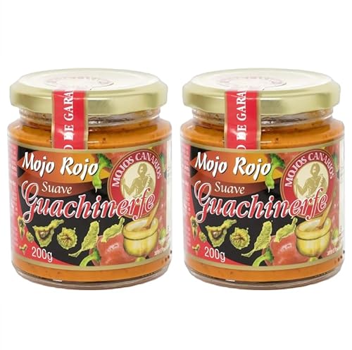 Guachinerfe - Milde Mojo Rojo typisch kanarische Sauce 200g x 2 Einheiten - Pack Promoo von PROMOO