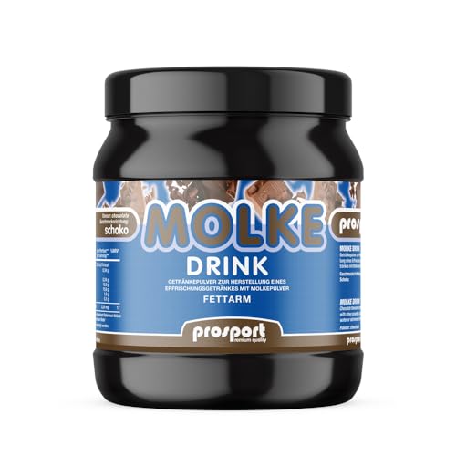 Prosport Molke Drink Schoko, 1000g Dose, Trinkmolke, Süssmolke Molkepulver von PROSPORT