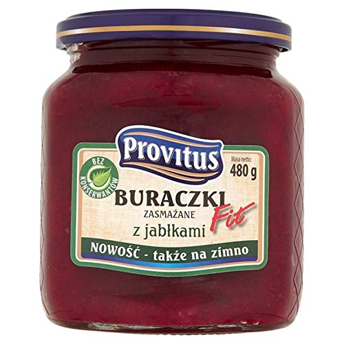 PROVITUS Buraczki zasmazane z jablkami 480g / Bettreaves poellés / von PROVITUS