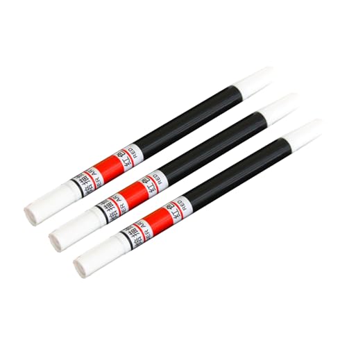 PTILSERY 3 Stück/Set Lebensmittelfarbe Stift Doppelkopf Lebensmittel Dekoration Stift Backen Lebensmittel Stift Schreiben Essbarer Stift für Kuchen Fondant von PTILSERY