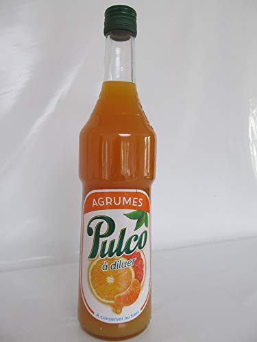 Pulco Agrumes französischer Zitrusfrucht Saft Konzentrat 0,7 Liter Sirup von PULCO