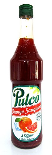 Pulco französischer Blutorange Saft Konzentrat 0,7 Liter Sirup von PULCO