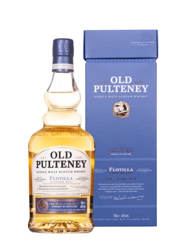 Old Pulteney FLOTILLA 10 Years Old Single Malt VINTAGE 2012 46% Vol. 0,7l in Geschenkbox von PULTENEY