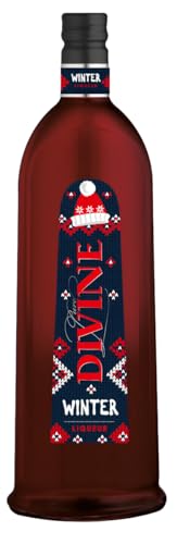 Pure Divine - Winter Edition Likör, Aromatisierter Vodka-Likör mit Gewürzen und Orangennoten, aus den Nordvogesen, Frankreich - 24 Prozent Vol (1 x 0,70 l) von Pure Divine