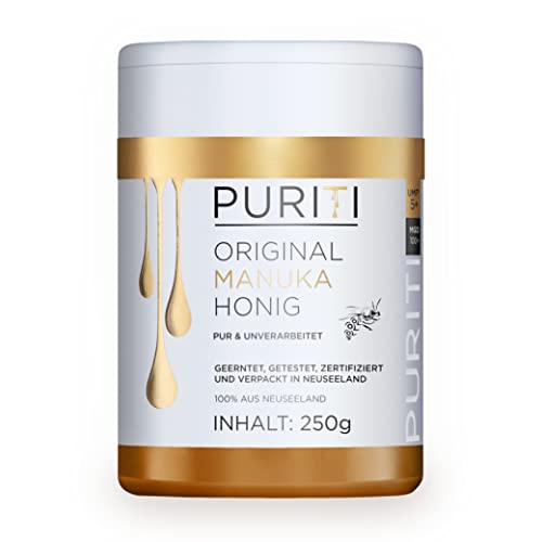 PURITI Manuka-Honig MGO 100+ aus Neuseeland, 250 g von PURITI