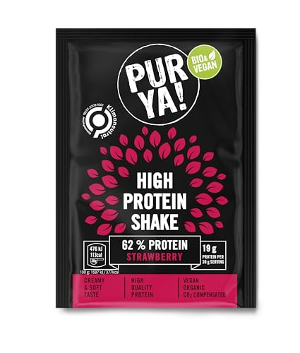 PURYA! High Protein Shake - Erdbeere Sachet 30g (18) von PURYA!