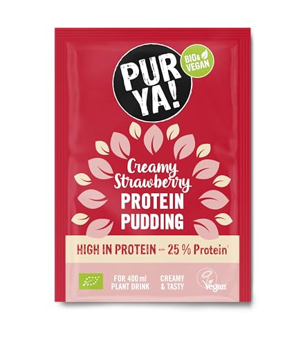 PURYA! Protein Pudding - Creamy Strawberry Sachet 44g (18) von PURYA!