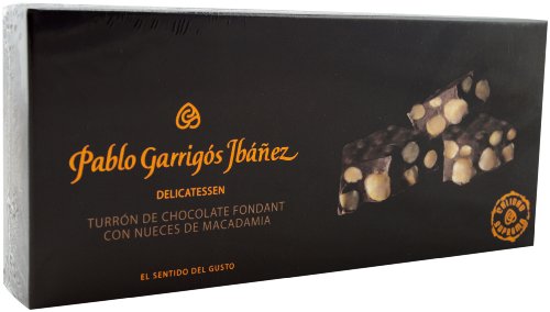 Fondantschokoladen Nougat mit Macadamianüssen 300 g von Pablo Garrigós Ibañez