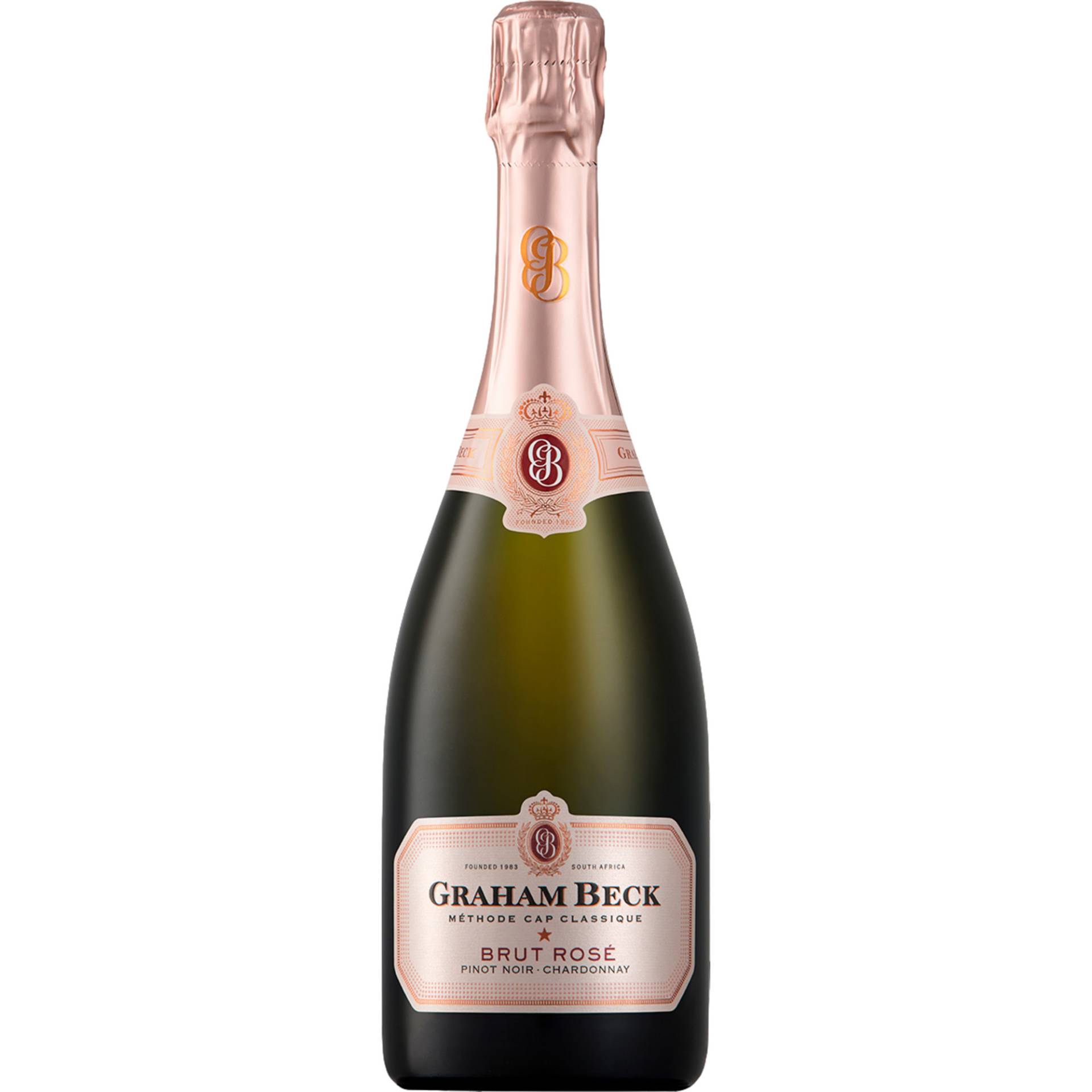 Cap Classique Rosé Pinot Noir-Chardonnay, Brut, WO Coastal Region, Western Cape, Schaumwein von Pacific Wine Company ,   DE 63225 Langen