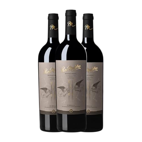 Paco Mulero Monastrell Jumilla 75 cl Rotwein (Karton mit 3 Flaschen von 75 cl) von Paco Mulero