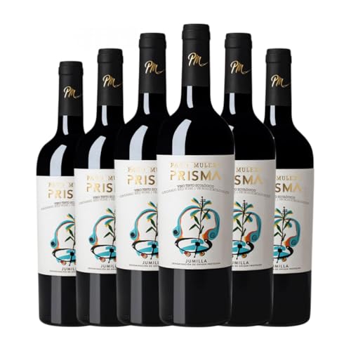 Paco Mulero Prisma Ecológico Monastrell Jumilla 75 cl Rotwein (Karton mit 6 Flaschen von 75 cl) von Paco Mulero