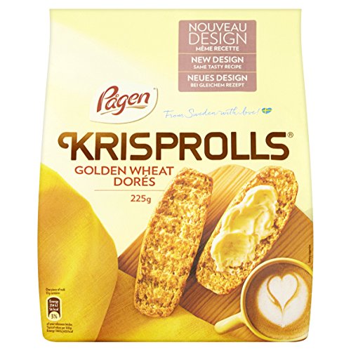 Pagen Krisprolls Golden Wheat Dores, 5 x 225 g von Pagen