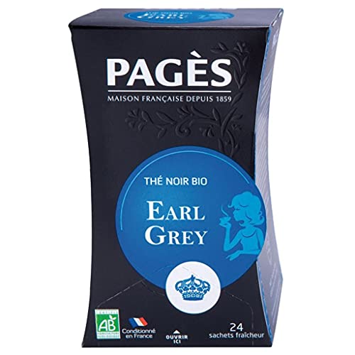 Pages Thé Noir Earl Grey Bio 20 sachets (lot de 3 von Pages