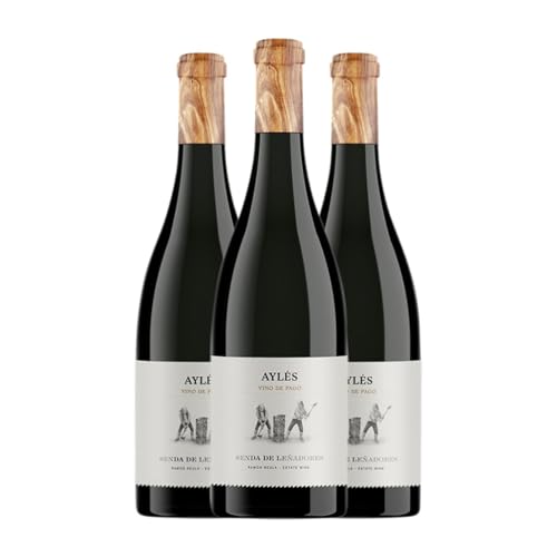 Pago de Aylés Senda de Leñadores Vino de Pago Aylés 75 cl Rotwein (Karton mit 3 Flaschen von 75 cl) von Pago de Aylés