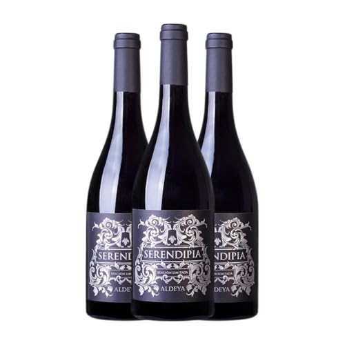 Pago de Aylés Serendipia Syrah Cariñena Alterung 75 cl Rotwein (Karton mit 3 Flaschen von 75 cl) von Pago de Aylés