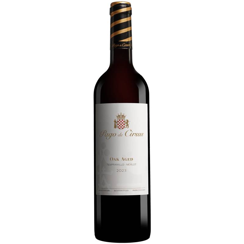 Pago de Cirsus »Oak Aged« 2023  0.75L 14% Vol. Rotwein Trocken aus Spanien von Pago de Cirsus